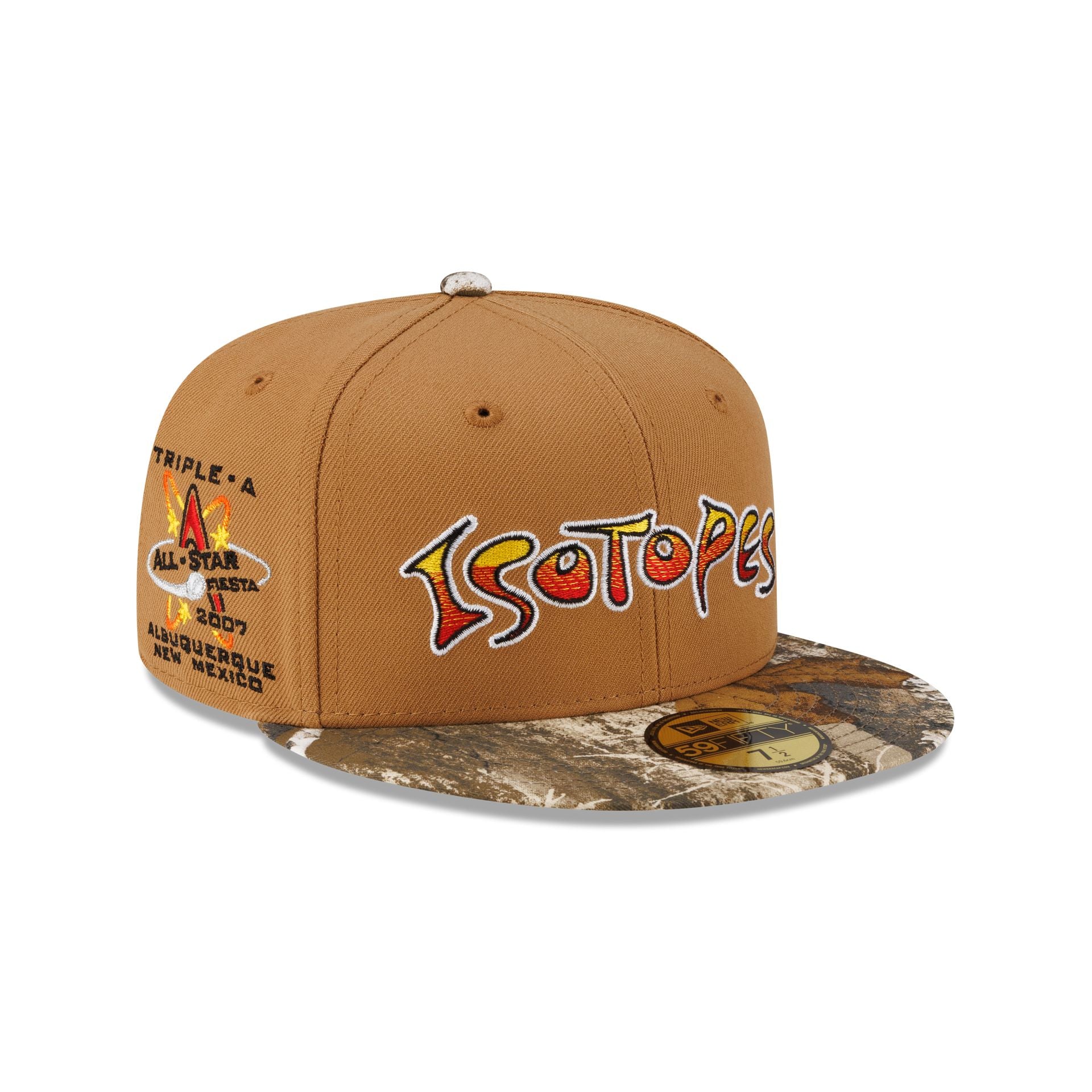 Just Caps Realtree Albuquerque Isotopes 59FIFTY Fitted Hat