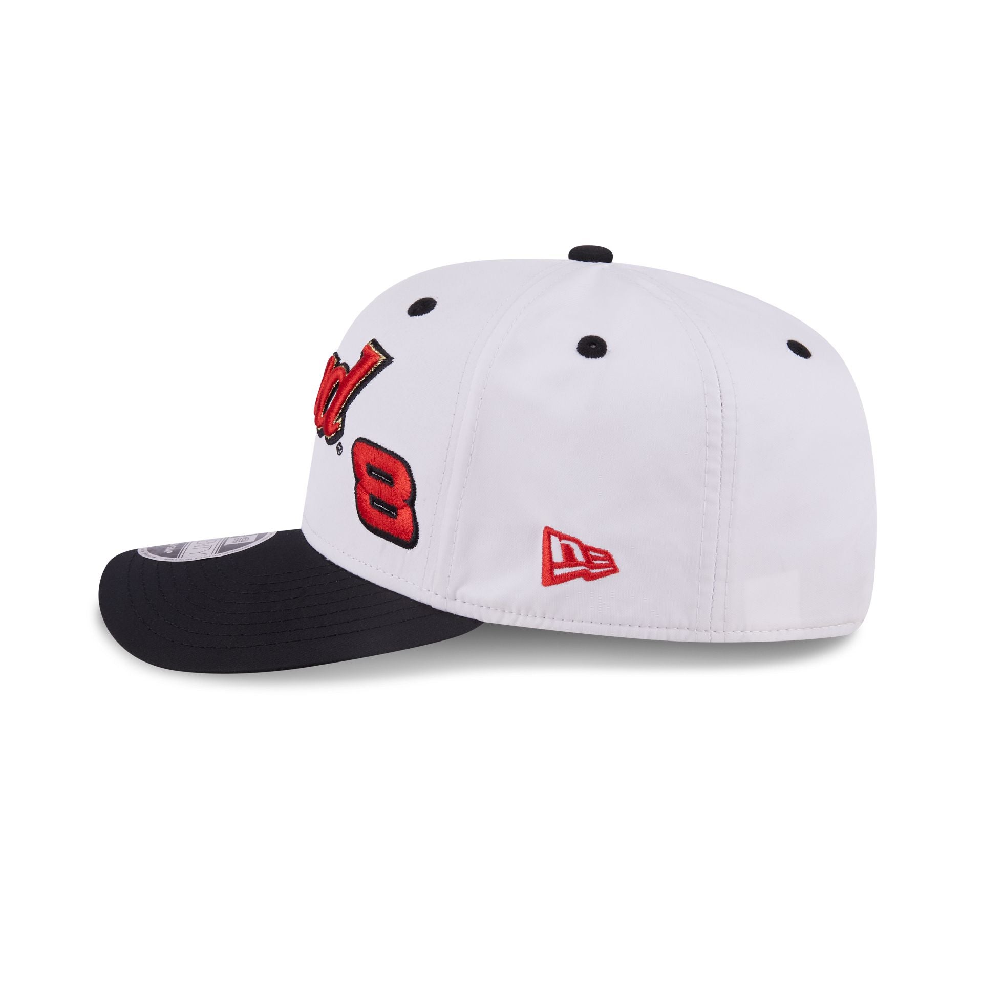 Dale Earnhardt Jr. x Budweiser White 9SEVENTY Stretch-Snap Hat - Image 5