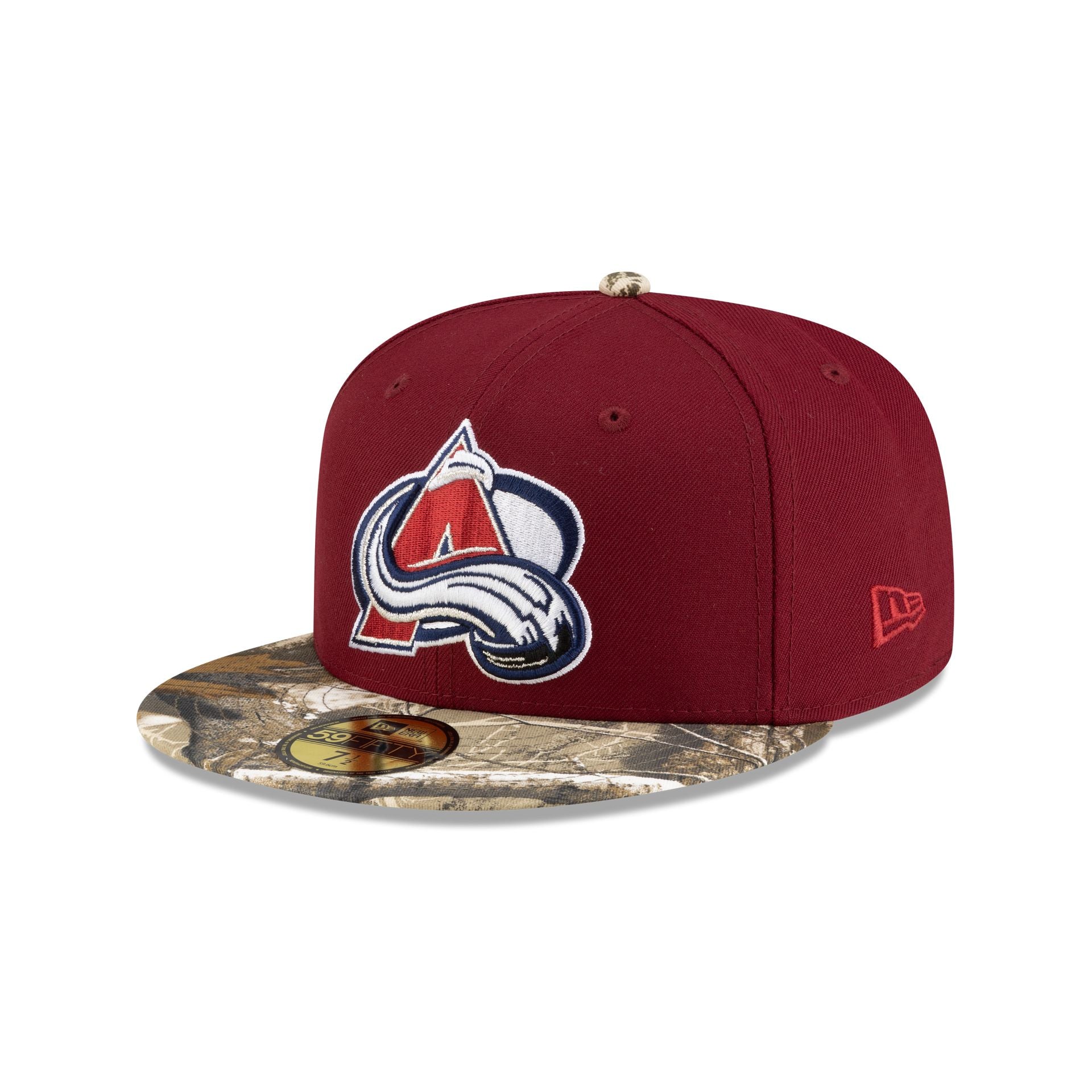 Colorado Avalanche Realtree Visor 59FIFTY Fitted Hat - Image 3