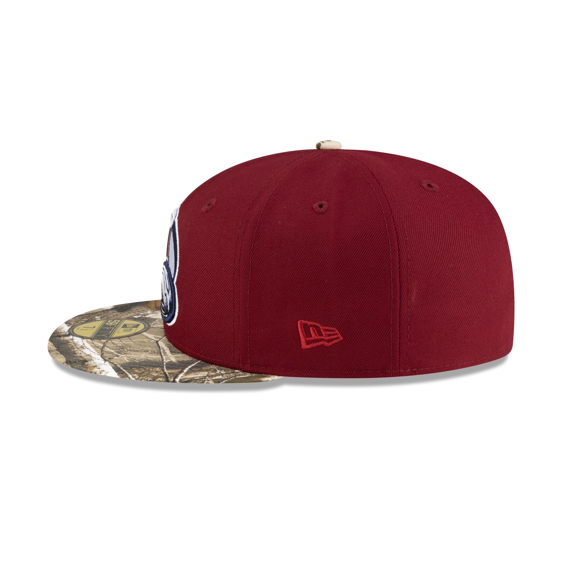 Colorado Avalanche Realtree Visor 59FIFTY Fitted Hat - Image 5