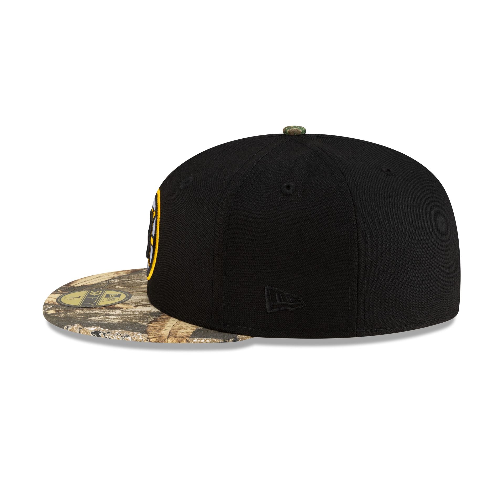 Boston Bruins Realtree Visor 59FIFTY Fitted Hat - Image 5
