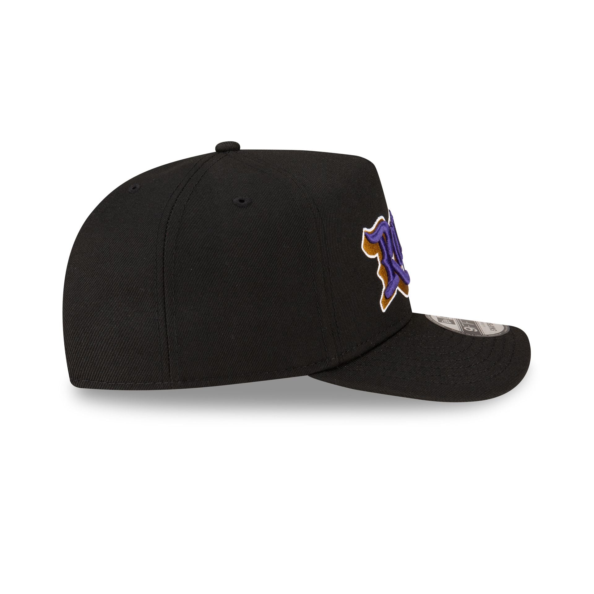 Born x Raised x Baltimore Ravens Script Black 9FIFTY A-Frame Snapback Hat - Image 5