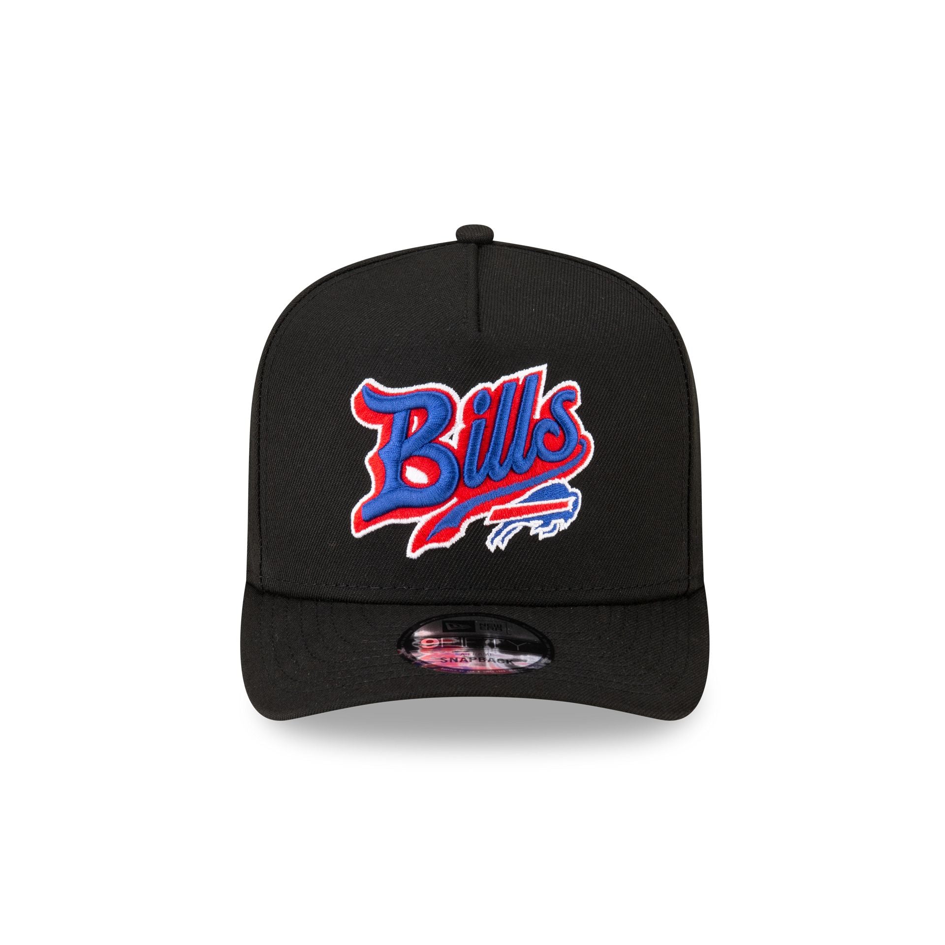 Born x Raised x Buffalo Bills Script Black 9FIFTY A-Frame Snapback Hat - Image 2