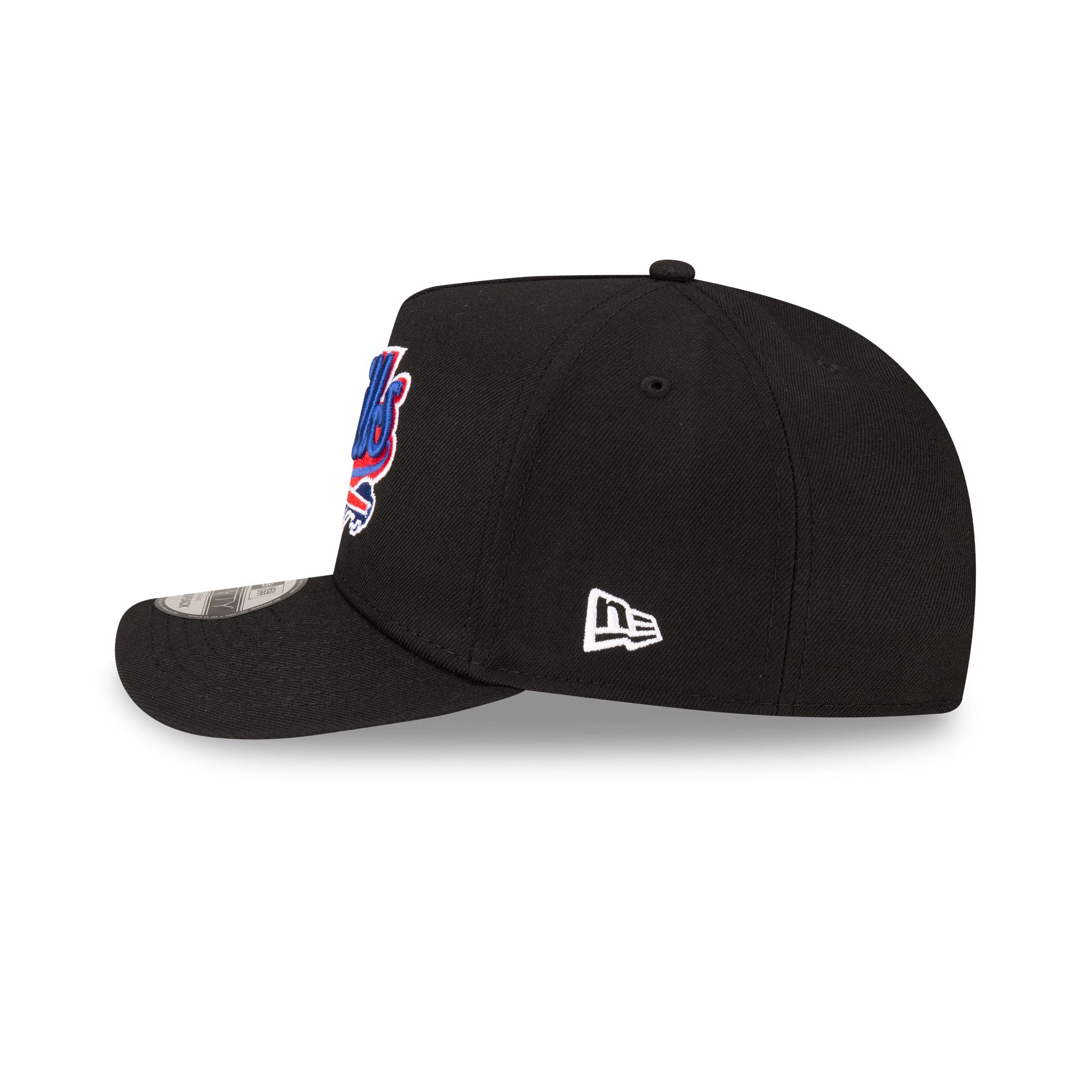 Born x Raised x Buffalo Bills Script Black 9FIFTY A-Frame Snapback Hat - Image 4