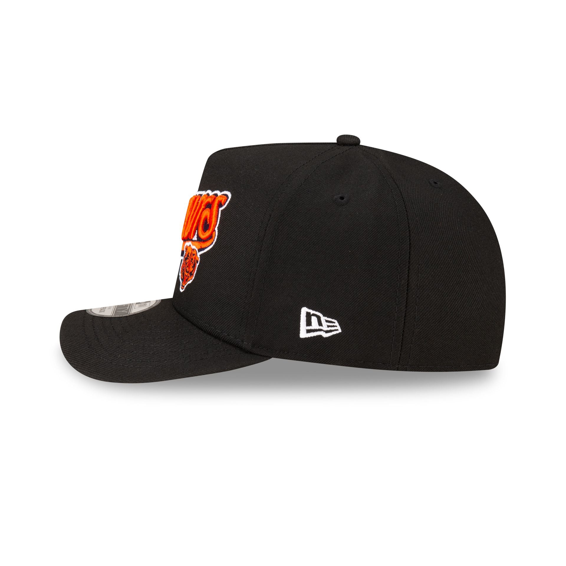 Born x Raised x Chicago Bears Script Black 9FIFTY A-Frame Snapback Hat - Image 4