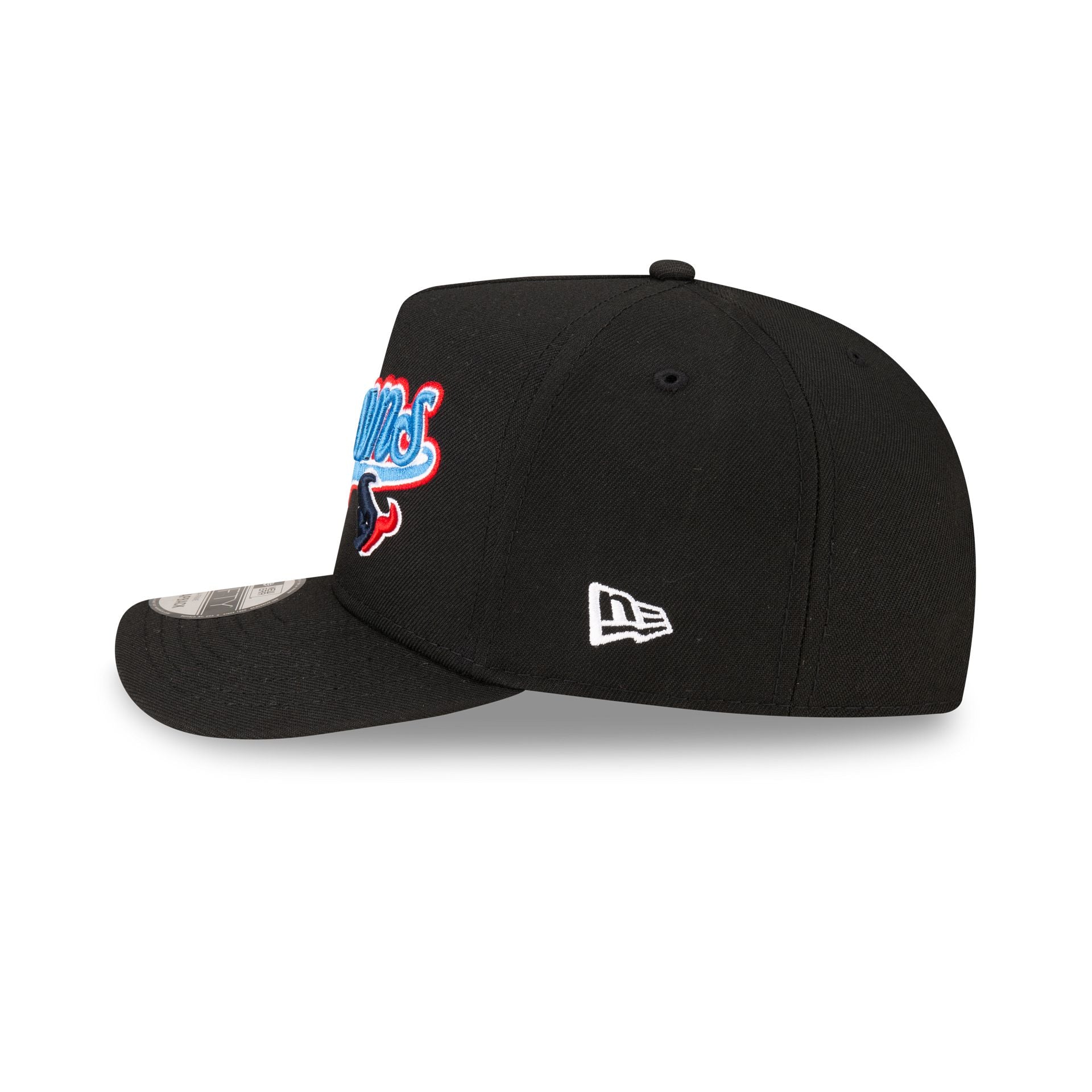 Born x Raised x Houston Texans Script Black 9FIFTY A-Frame Snapback Hat - Image 4