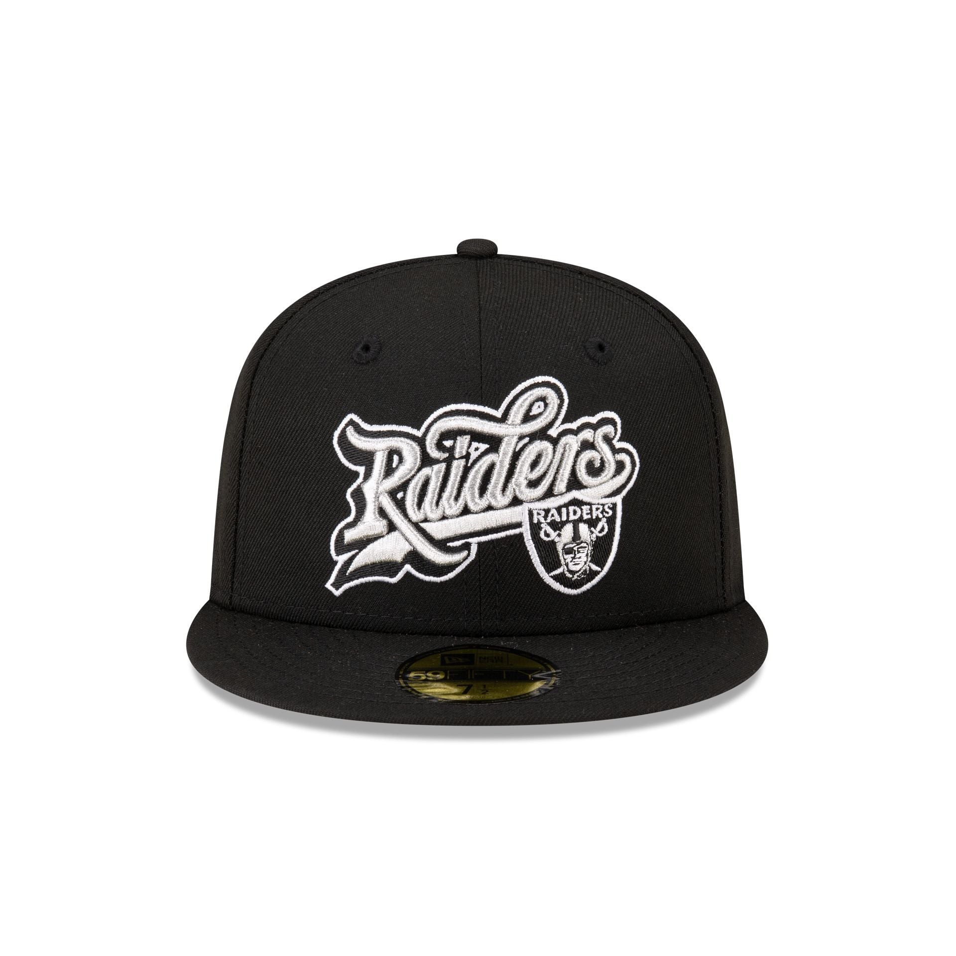 Born x Raised x Las Vegas Raiders Script 59FIFTY Fitted Hat - Image 2