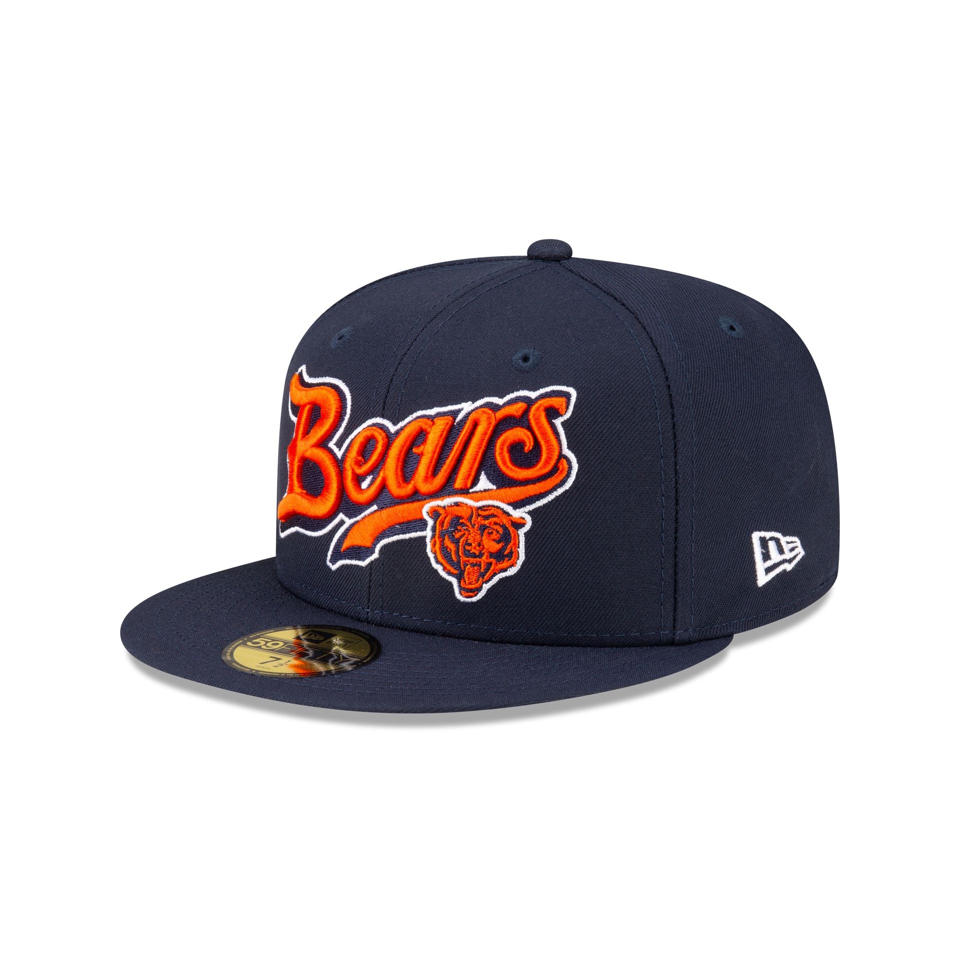 Born x Raised x Chicago Bears Script 59FIFTY Fitted Hat - Image 3