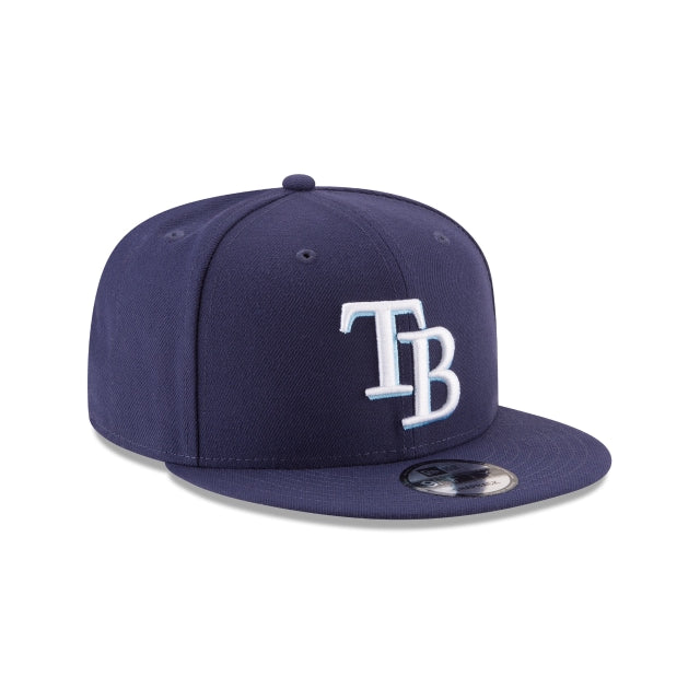 Tampa Bay Rays Team Color Basic 9FIFTY Snapback Hat - Image 3