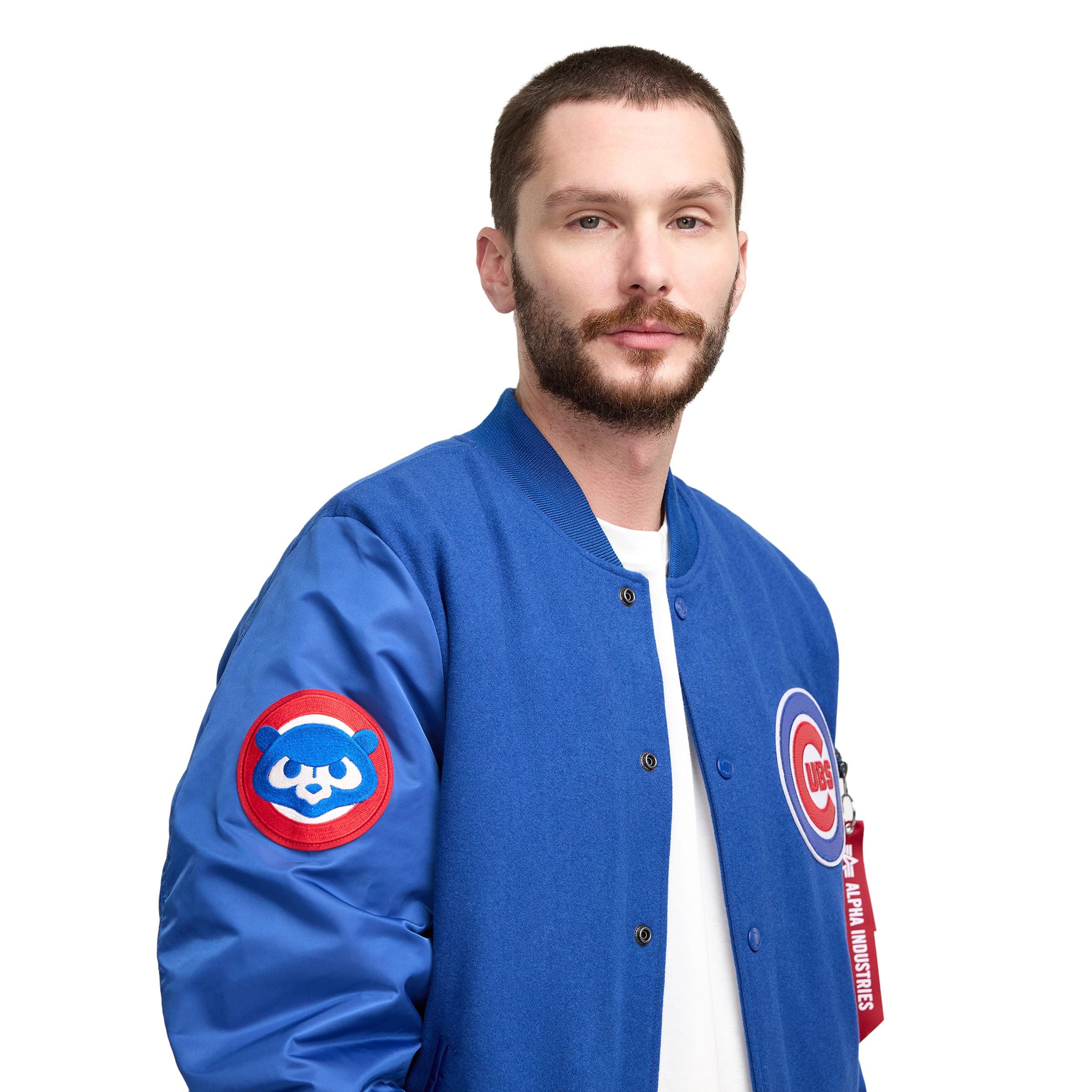 Alpha Industries x New York Mets MA-1 Wool Varsity Jacket - Image 2