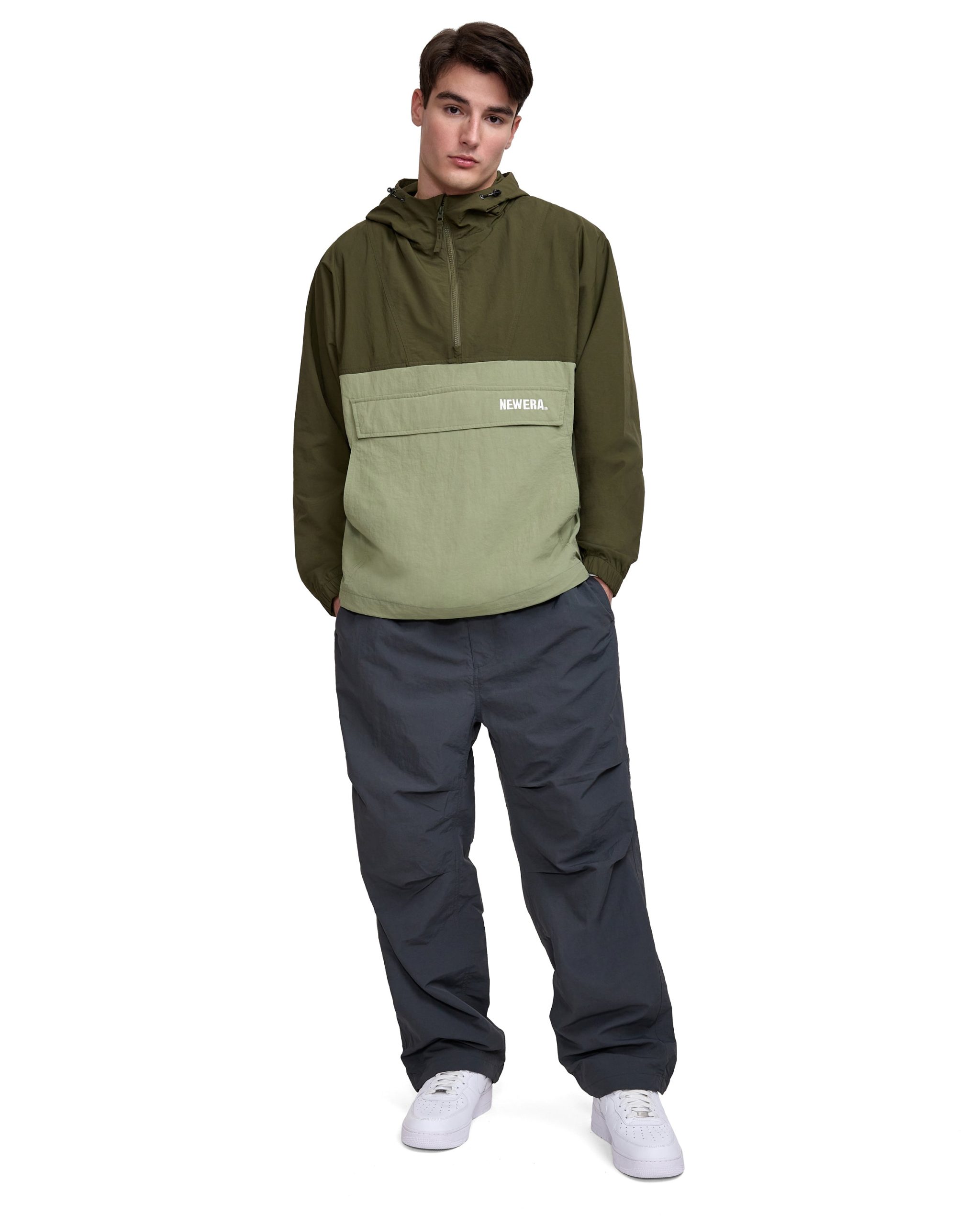 New Era Cap Gray Parachute Pants - Image 5