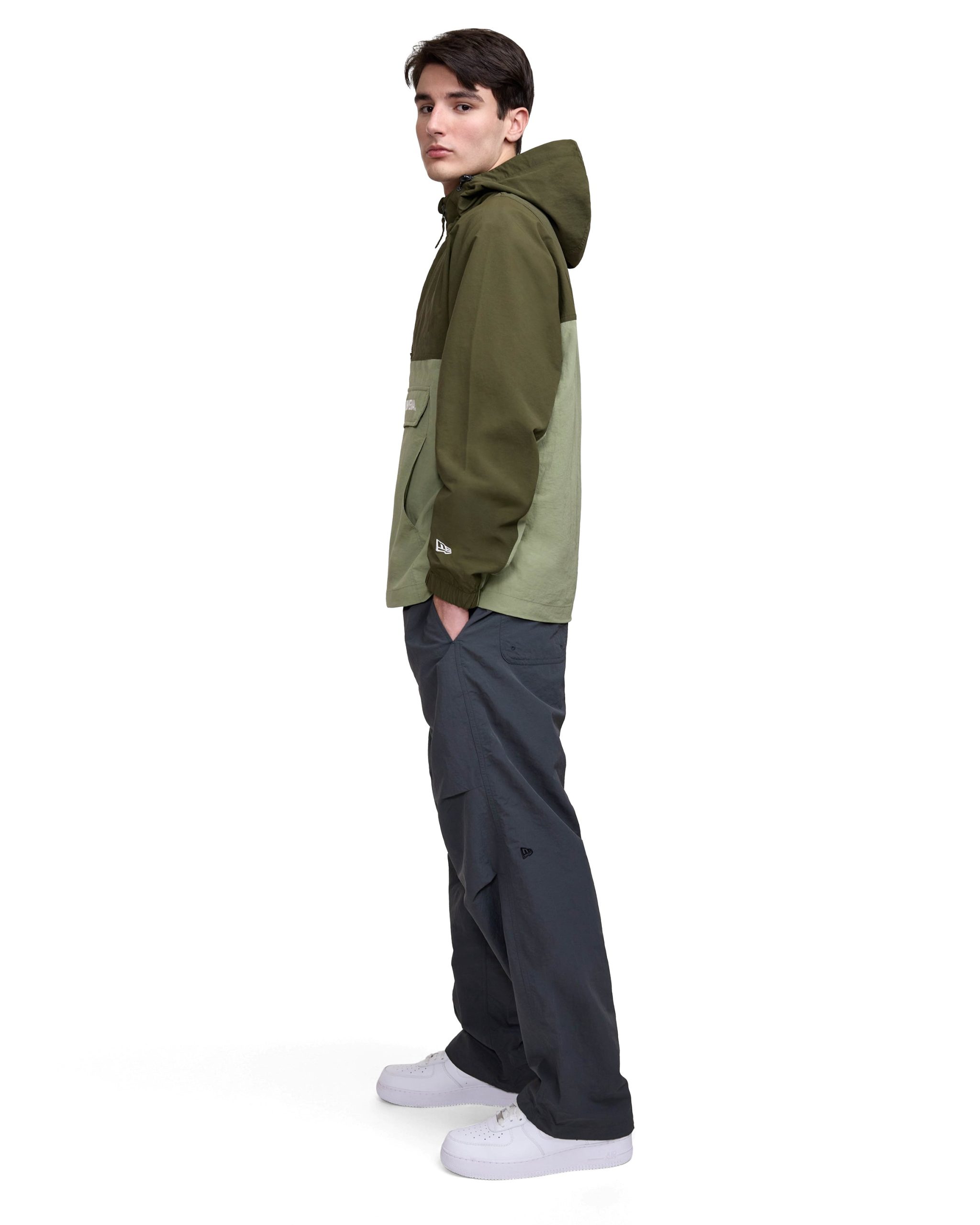 New Era Cap Gray Parachute Pants - Image 6