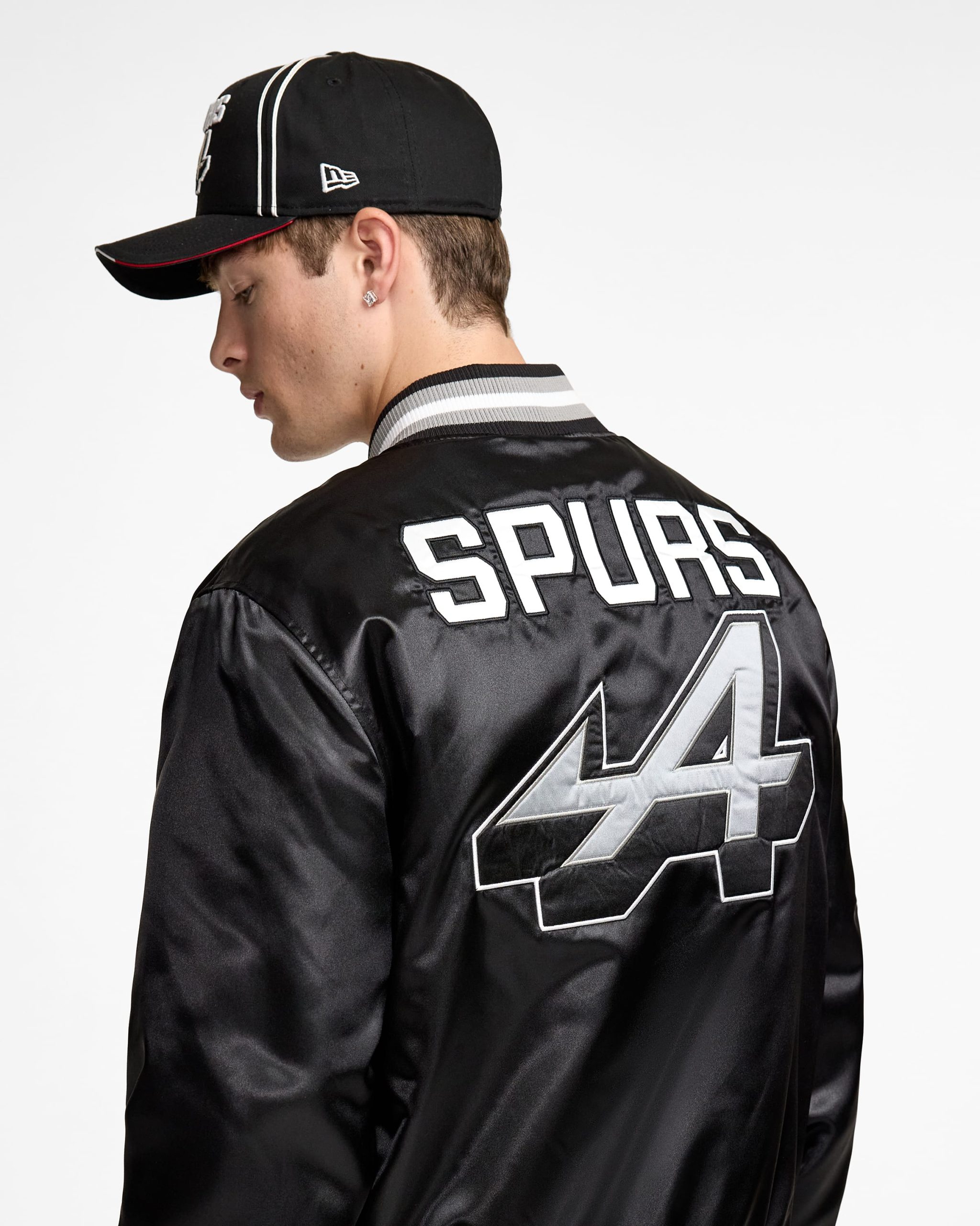 BWT Alpine F1 Team x San Antonio Spurs Bomber Jacket - Image 4