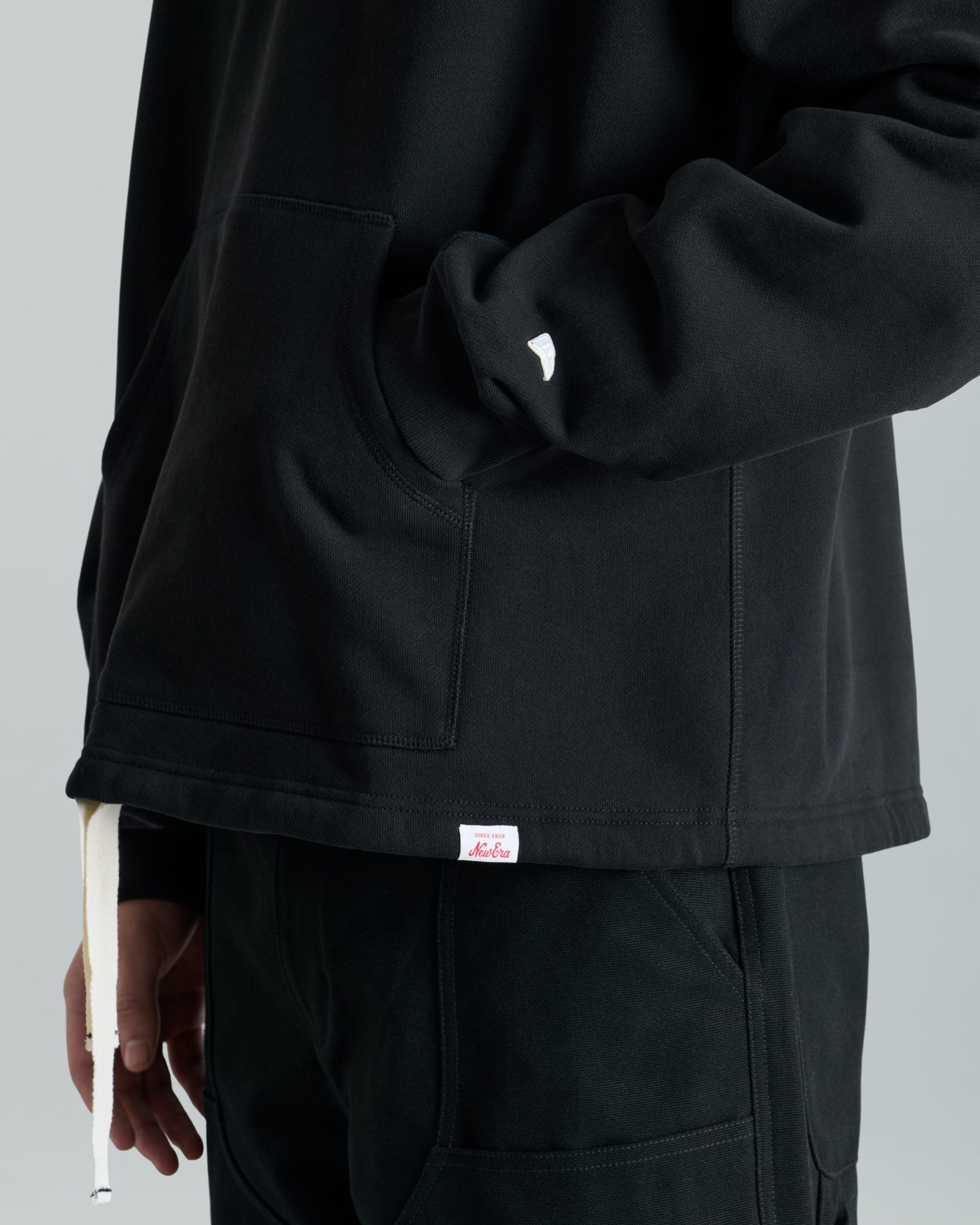 Alden Black Hoodie - Image 5