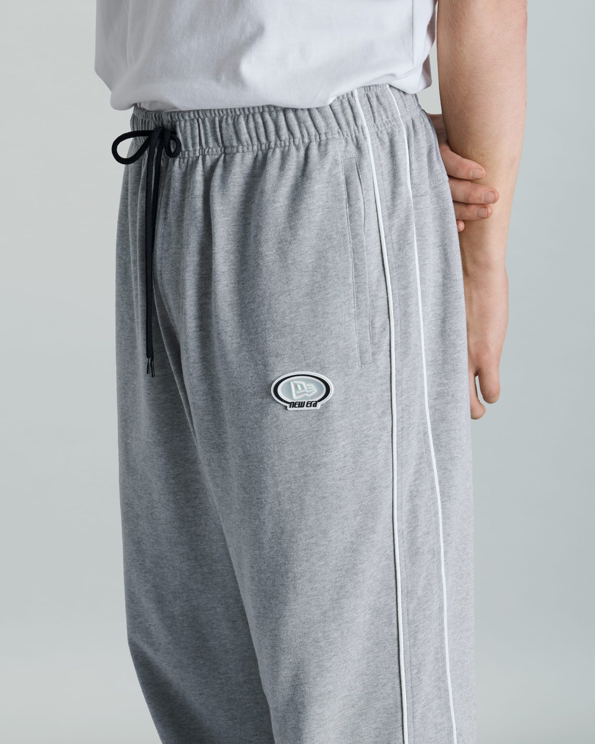 Shoreline Heather Gray Track Joggers - Image 5