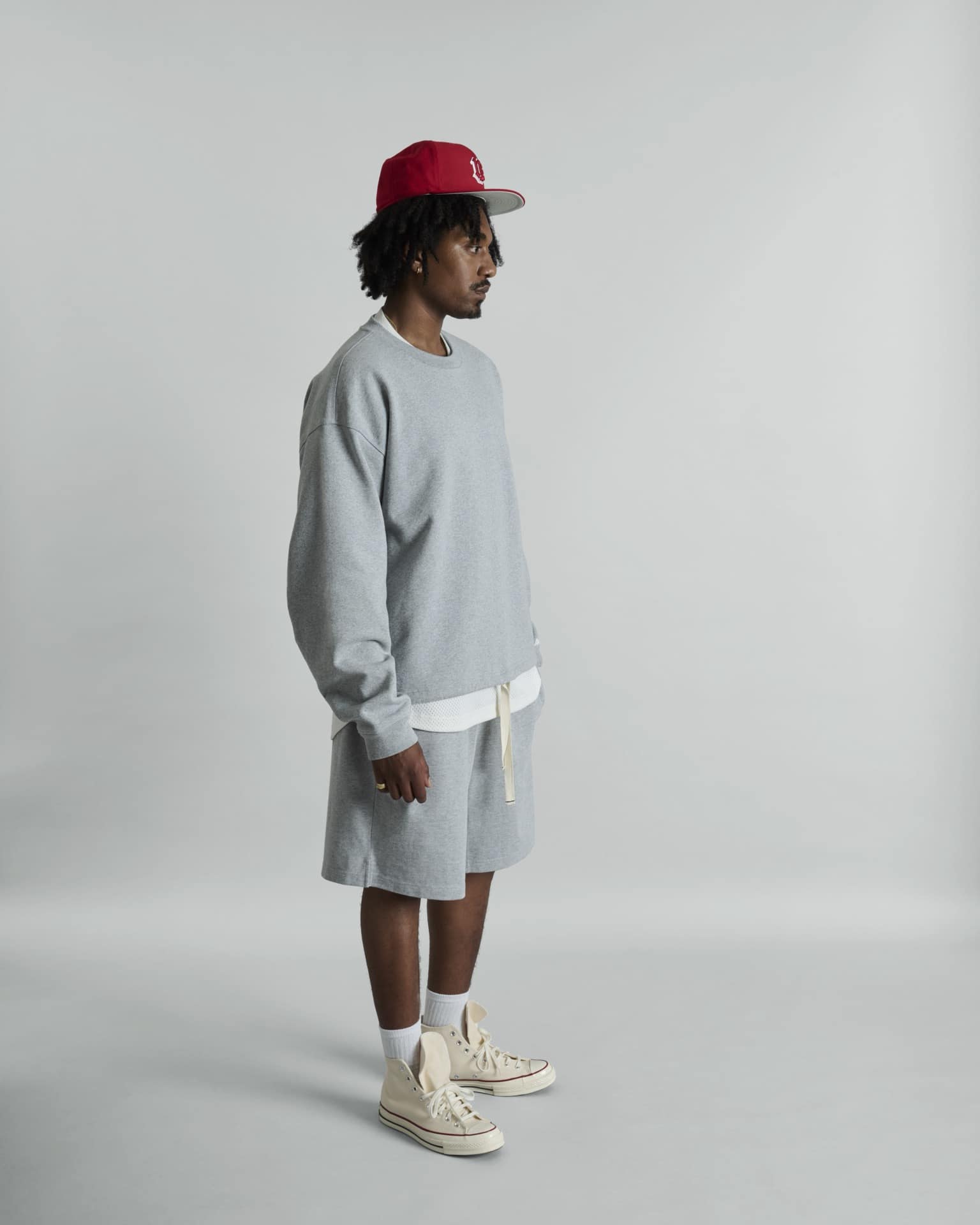 Alden Heather Gray Crewneck - Image 4