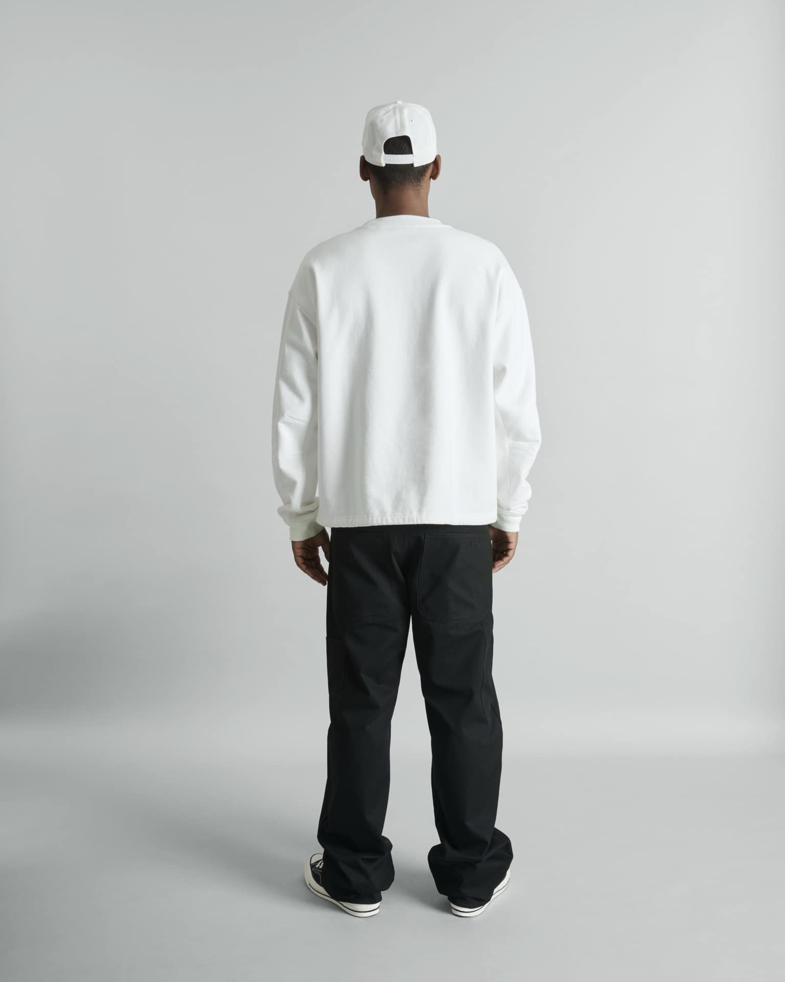 Alden College White Crewneck - Image 6