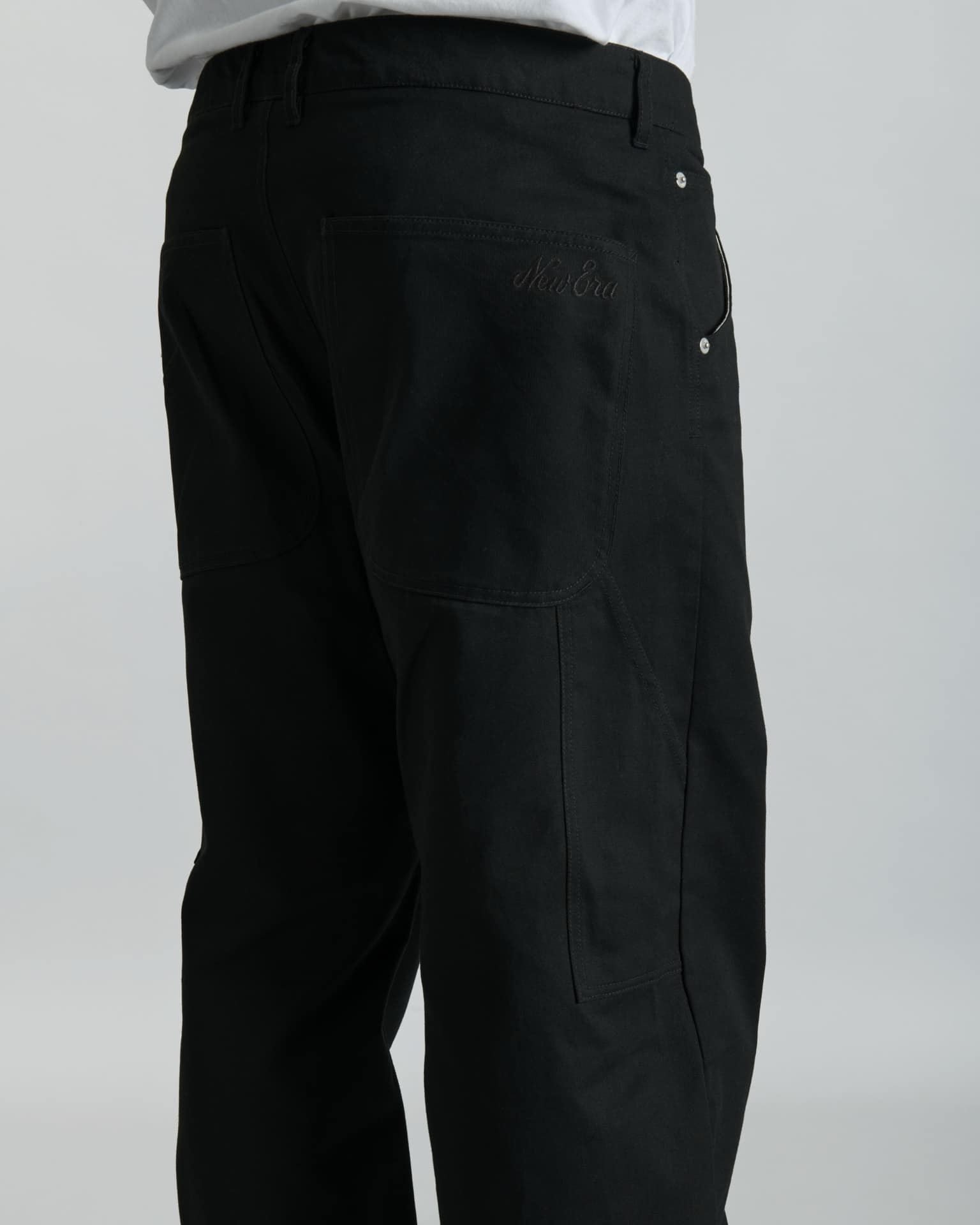 Ellicott Black Carpenter Pants - Image 5