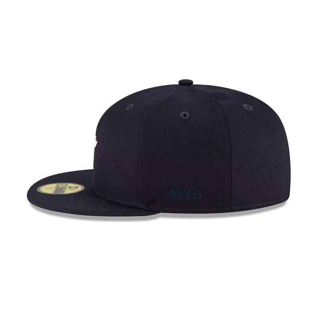 Essentials By Fear Of God Navy 59FIFTY Fitted Hat - Image 4