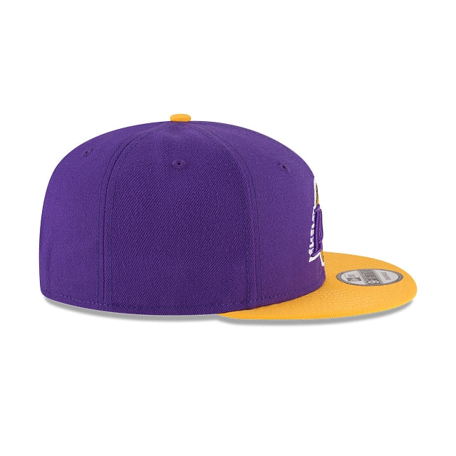 Los Angeles Lakers Two Tone 9FIFTY Snapback Hat - Image 6
