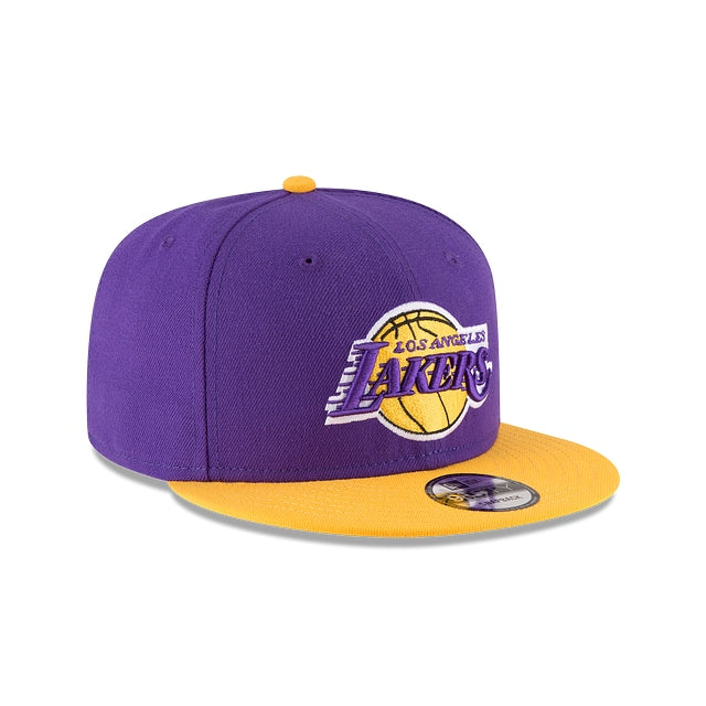 Los Angeles Lakers Two Tone 9FIFTY Snapback Hat - Image 3